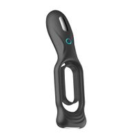 N0. 88 - Vibrating Rechargeable Cock Ring - Black