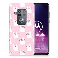 Motorola One Zoom TPU Hoesje Sleeping Cats - thumbnail