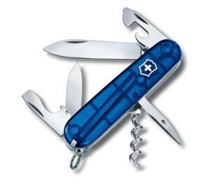 Victorinox Spartan 1.3603.T2 Zwitsers zakmes Aantal functies 12 Blauw (transparant)