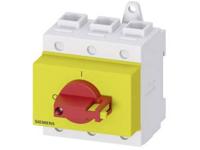 Belastbare scheidingsschakelaar Rood, Geel 3-polig 50 mm² 125 A 690 V/AC Siemens 3LD28300TK13