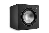 Polk Audio MXT12SUBBKor XT12 Actieve Subwoofer, Krachtige 12 inch Subwoofer met 100 Watt, Klasse AB-versterker, Diepe Bas, Thuisbioscoop en Muziek, Stevige en Stijlvolle Behuizing MXT12BK- Zwart