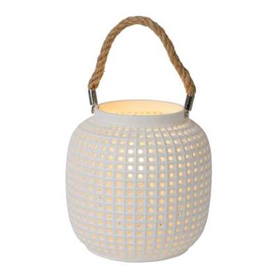 Lucide SAFIYA - Tafellamp - Ø 16,5 cm - 1xE14 - Wit