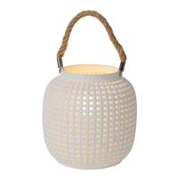 Lucide SAFIYA - Tafellamp - Ø 16,5 cm - 1xE14 - Wit