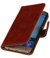 Bookwallet bark rood hoes Samsung Galaxy S6