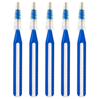 Lactona EasyGrip Interdentaal Ragers 3-7mm donkerblauw - 5 stuks - thumbnail