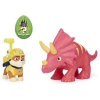 PAW Patrol , Dino Rescue Rubble and Dinosaur Action Figure-set, voor kinderen vanaf 3 jr.