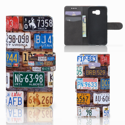 Samsung Galaxy A3 2016 Telefoonhoesje met foto Kentekenplaten