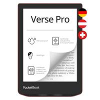 Pocketbook Verse Pro eReader Rood 6 inch 16 GB geheugen Draadloos luisterboek genot [Duitse versie]