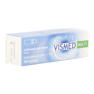 Vismed Multi Lubrifierende Oogdruppels 0,18% 10ml