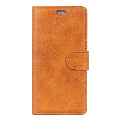 Shop4 - iPhone Xr Hoesje - Wallet Case Matte Retro Look Bruin
