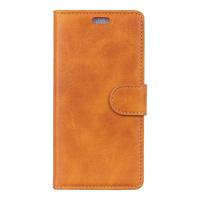 Shop4 - iPhone Xr Hoesje - Wallet Case Matte Retro Look Bruin