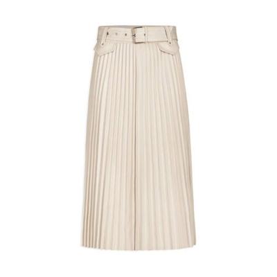Morgan rok met ceintuur beige