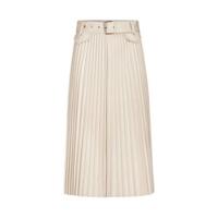 Morgan rok met ceintuur beige
