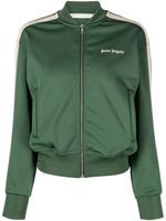 Palm Angels veste bomber à logo imprimé - Vert