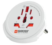 Skross 1.103165 netstekker adapter Universeel Wit - thumbnail