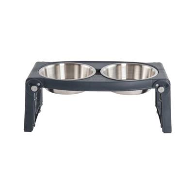 Adjustable Height Pet Feeder Steel