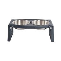 Adjustable Height Pet Feeder Steel