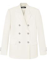 Versace blazer à double boutonnière - Blanc