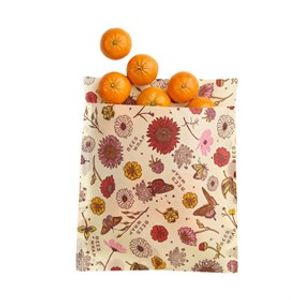 Vegan Set van 2 Bee's Wrap Bags 27 x 27 cm