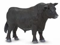 Safari boerderij Angus Bull junior 13,5 cm zwart