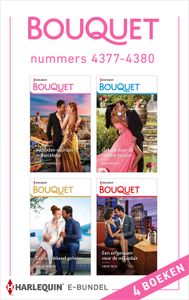 Bouquet e-bundel nummers 4377 - 4380 - Heidi Rice, Clare Connelly, Joss Wood, Millie Adams - ebook