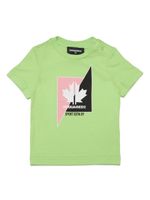 DSQUARED2 KIDS t-shirt en coton à logo imprimé - Vert