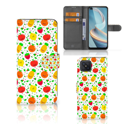OPPO Reno4 Z Book Cover Fruits OPPO Reno4 Z Book Cover Fruits