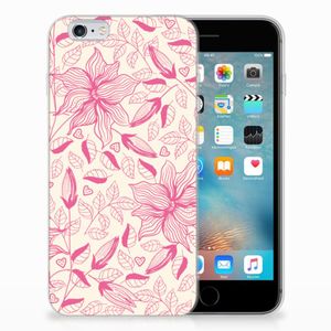 Apple iPhone 6 | 6s TPU Case Pink Flowers