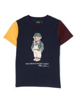 Ralph Lauren Kids Katoenen T-shirt - Blauw