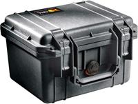 Peli 1300 Stootbestendige Koffer Voor Camcorder, Drone, Camera, Dslr, E.A., Ip67 Waterdicht, Capaciteit: 6L, Gemaakt In De Vs, Zonder Schuim, Kleur: Zwart