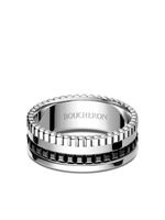 Boucheron petite bague Quatre Black en or blanc 18ct - Argent