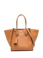 Ermanno Scervino sac Maggie en cuir grainé - Marron