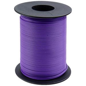 Donau Elektronik 125-S25-6 Draad 1 x 0.25 mm² Violet 25 m