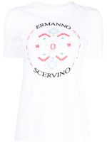 Ermanno Scervino t-shirt cintré à manches courtes - Blanc - thumbnail