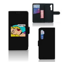 Xiaomi Mi Note 10 Lite Wallet Case met Pasjes Popart Oh Yes