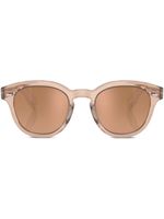 Oliver Peoples lunettes de soleil Cary Grant à monture ronde - Rose - thumbnail