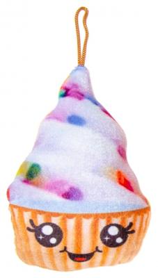 LG Imports knuffelcupcake 14 cm paars/blauw