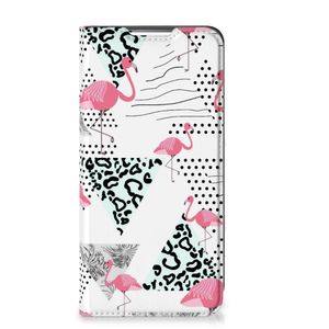 Samsung Galaxy S22 Plus Hoesje maken Flamingo Triangle