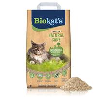 Biokat's Natural Care - Feine klumpende Katzenstreu aus nachwachsenden und kompostierfähigen Pflanzenfasern - 1 Sack (1 x 8 L), braun