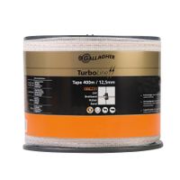 Gallagher TurboLine lint 12,5mm wit 400m - 086231 086231 - thumbnail