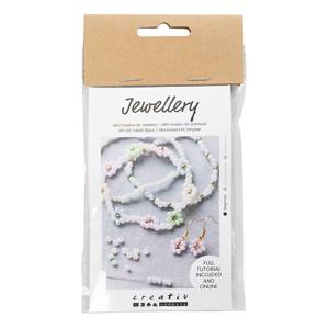 Creativ Company Mini Hobbyset Sieraden Elastische Armband en Oorbel