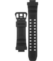 Horlogeband Casio 10378608 / GW-3000BB-1A Kunststof/Plastic Zwart 14mm - thumbnail