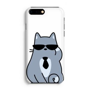 Cool cat: iPhone 8 Plus Volledig Geprint Hoesje