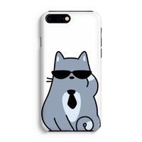 Cool cat: iPhone 8 Plus Volledig Geprint Hoesje - thumbnail