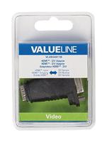 Valueline vlvb34911b Adapter, DVI-HDMI, vrouwelijk, zwart