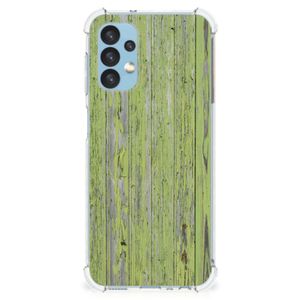 Samsung Galaxy A13 (4G) Stevig Telefoonhoesje Green Wood