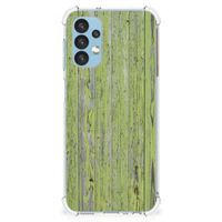 Samsung Galaxy A13 (4G) Stevig Telefoonhoesje Green Wood - thumbnail