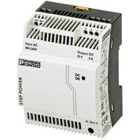 Phoenix Contact STEP-PS/1AC/15DC/4 DIN-rail netvoeding 15 V/DC 4 A 60 W Aantal uitgangen: 1 x Inhoud: 1 stuk(s) - thumbnail