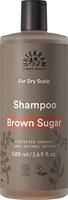 Urtekram Shampoo - Bruine Suiker - droge hoofdhuid - 500 ml, Vegan, Biologisch, Rietsuiker, Natuurlijk