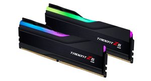 G.Skill Trident Z5 RGB Werkgeheugenset voor PC Retail DDR5 48 GB 2 x 24 GB On-die ECC 6000 MHz 288-pins DIMM CL40 F5-6000J4048F24GX2-TZ5RK